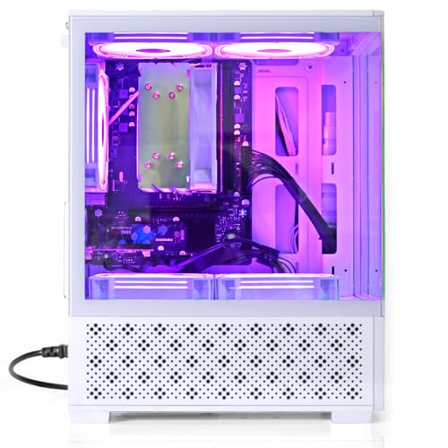 LXZ Desktop PC Computer AMD Ryzen 7-5700G 8 core 3.9GHz, 16G DDR4 RAM, 512GB NVME SSD