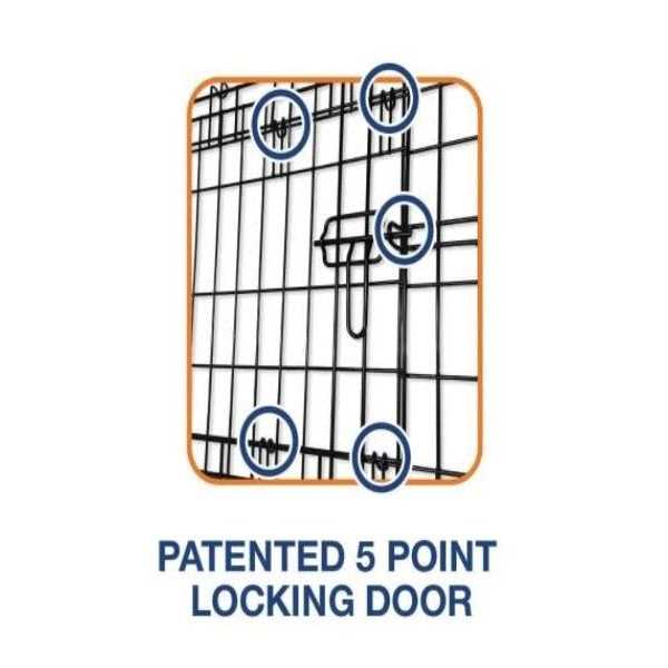 Kennel 2 Door Training Retreat Wire Petmate - Pet Supplies online store