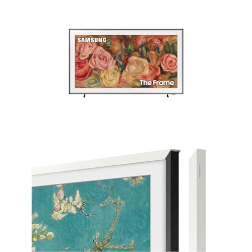 SAMSUNG 75-Inch Class QLED 4K LS03D The Frame Series Quantum HDR Smart TV w/Dolby Atmos, Art Mode, Anti-Reflection, Customizable Frame