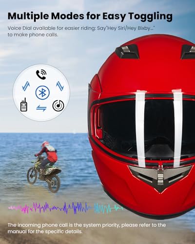 ILM Bluetooth Integrated Modular Flip up Full Face Motorcycle Helmet Sun Shield Mp3 Intercom Model 953/953 PRO