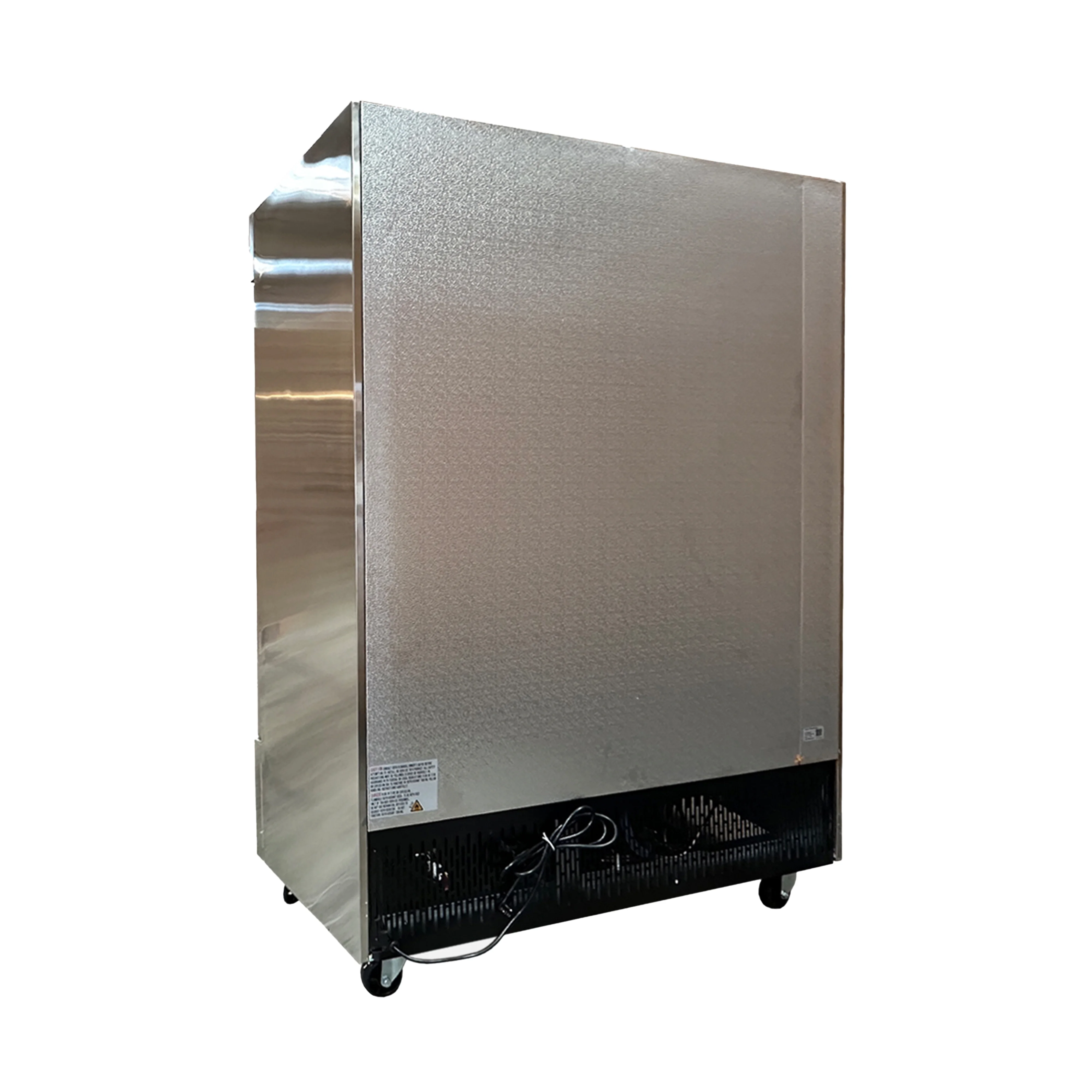 54 in. Two Glass Swing Door Stainless Steel Upright Reach-In Commercial Freezer 47 Cu. ft.