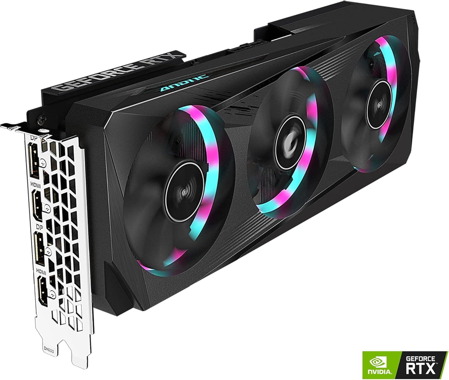 GIGABYTE AORUS GeForce RTX 3060 Elite 12G (REV2.0) Graphics Card, 3X WINDFORCE Fans, 12GB 192-bit GDDR6, GV-N3060AORUS E-12GD Video Card