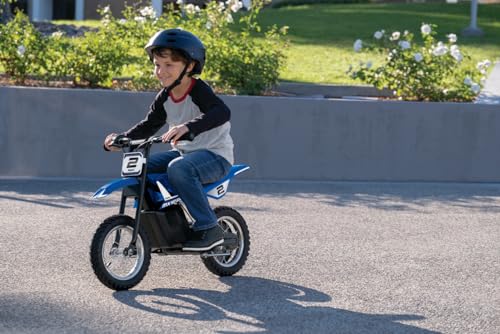 Razor MX125 Dirt Rocket Electric-Powered Bike with Authentic Motocross Geometry, Rear-Wheel Drive,100-watt, high-Torque, Chain-Driven Motor