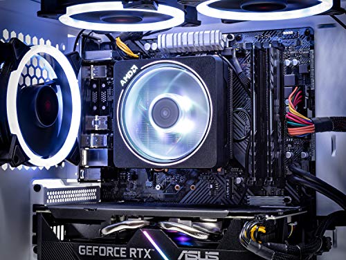 Skytech Gaming Azure 3 Desktop PC, Ryzen 7 7700 3.8 GHz (5.3GHz), NVIDIA RTX 5060, 1TB NVMe SSD, 32GB DDR5 RAM 5200 RGB, 650W Gold PSU, Wi-Fi, Win 11