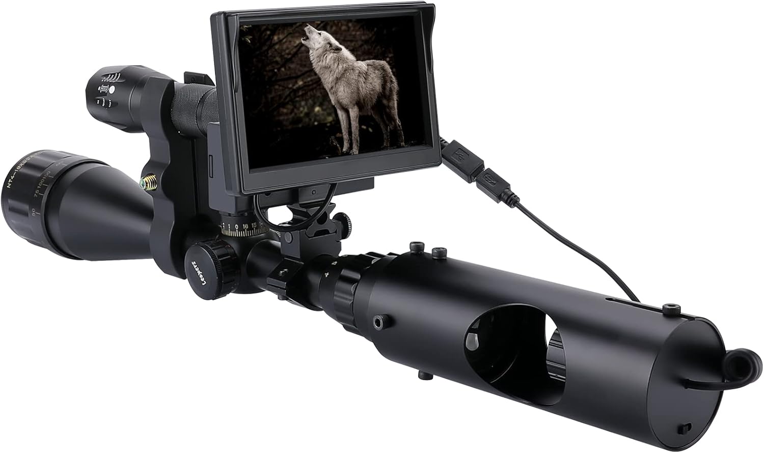 BHNDOING DIY Night Vision Scope for riflescopes, FCC Certified