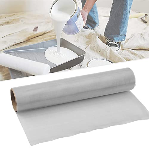 304 Stainless Steel Woven Wire Wire Mesh 100 Mesh Woven Wire Mesh Stainless Steel Air Vent Mesh Tear Resistant Filter Net Ideal for Filter Net