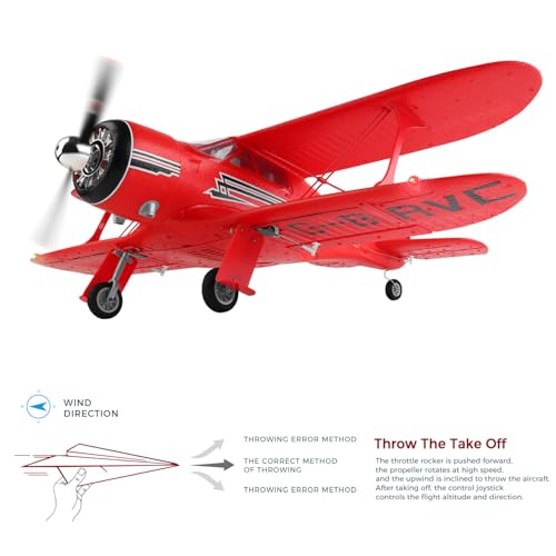 GoolRC RC Plane, WLtoys XK A300 RC Airplane, 4 Channel Brushless Remote Control Airplane, 2.4GHz RC Aircraft Fighter with 3D/6G Mode