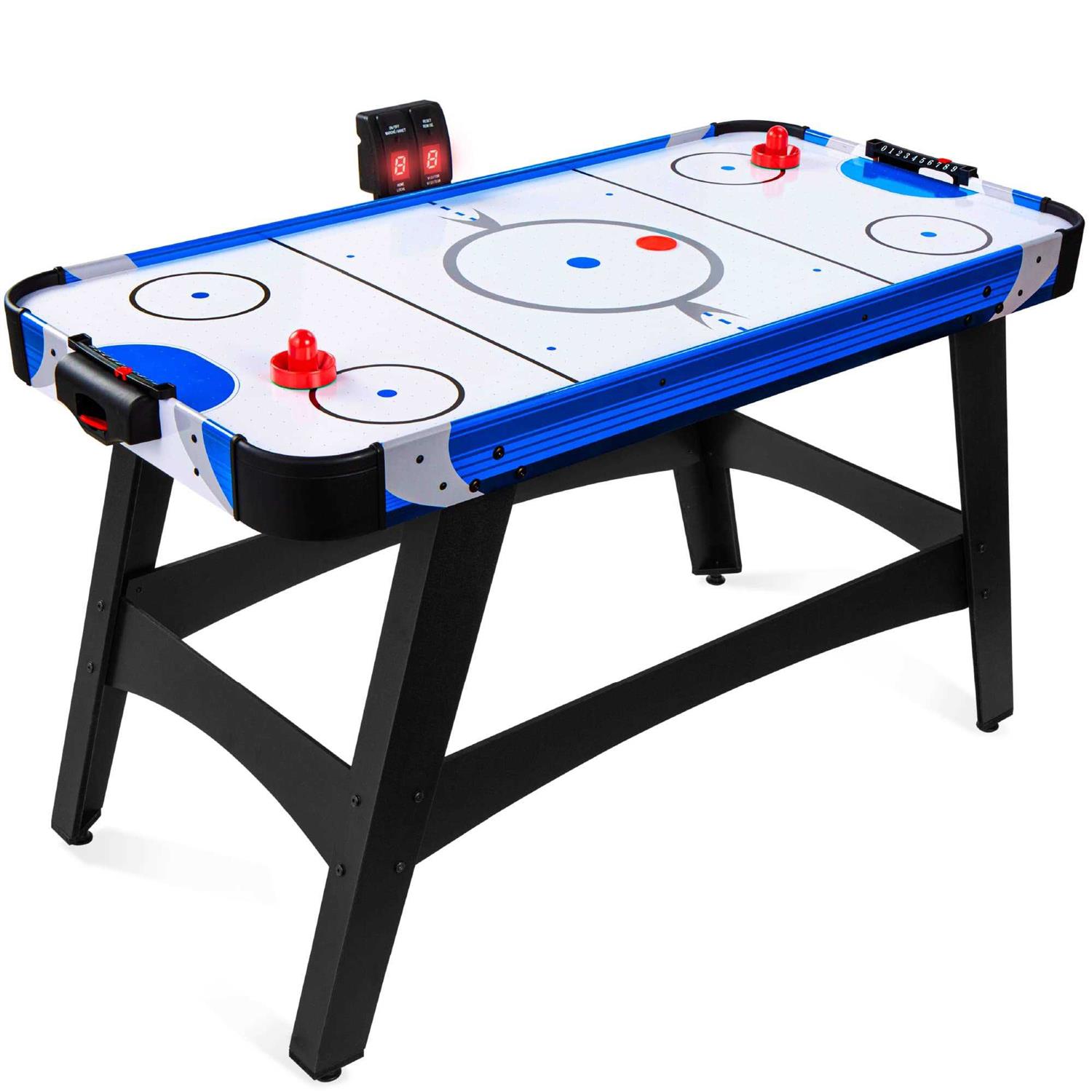 Best Choice Products 58in Mid-Size Arcade Style Air Hockey Table for Game Room - Sports Supplies Online Store