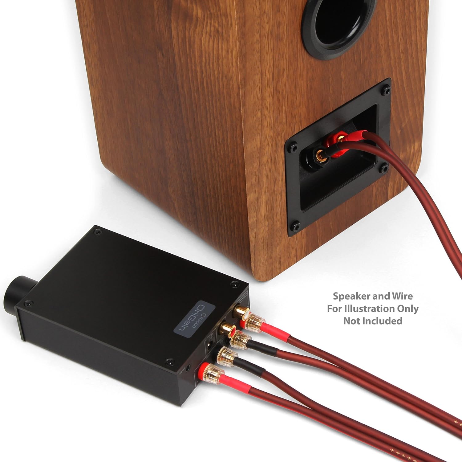 Micca OriGain Compact Stereo Integrated Amplifier 50W x 2 (Black)
