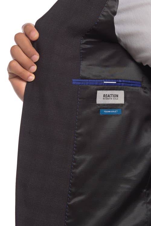 Kenneth Cole Reaction Plaid Techni-Cole Performance Slim Fit Suit