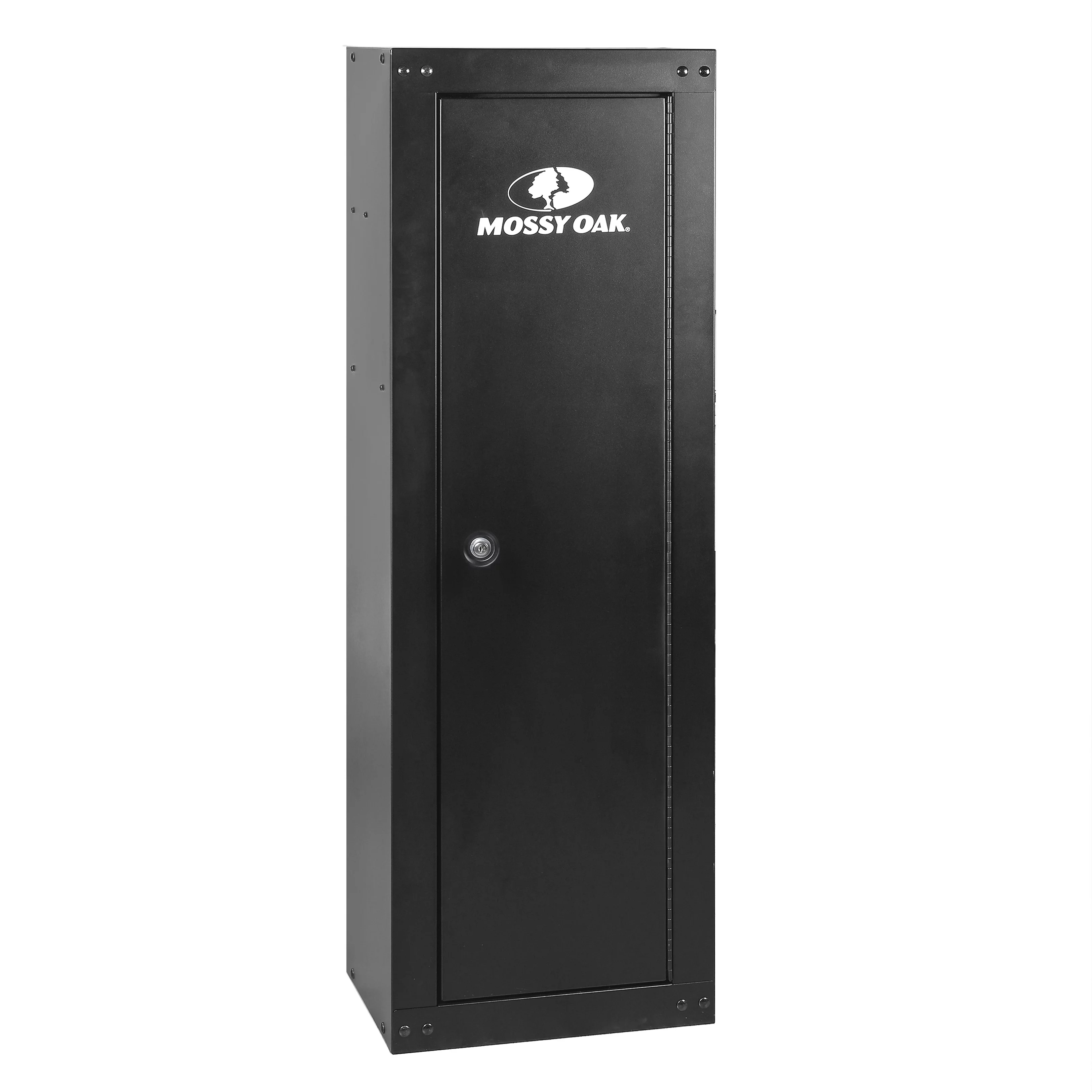 Mossy Oak 8-Gun Ready to Assemble Steel Gun Cabinet, 17 in x 11 in, Black