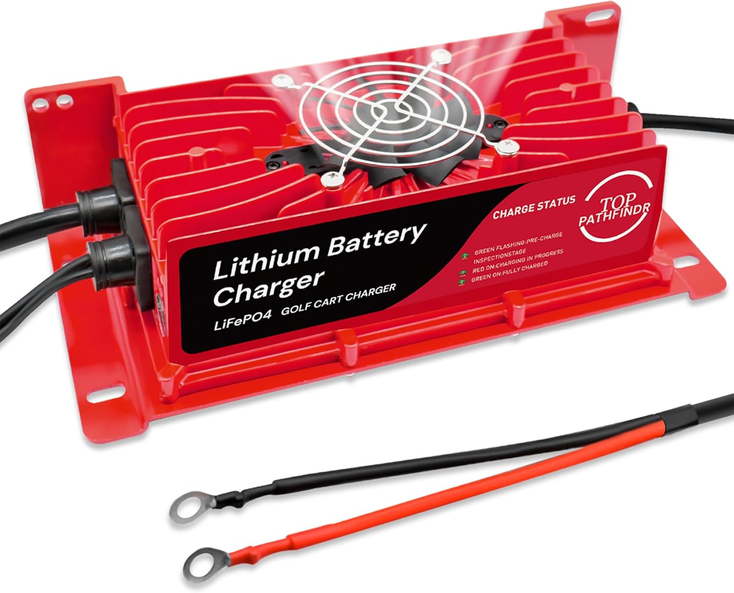 Upgraded 1200W Golf Cart 48V Lithium Battery Charger
