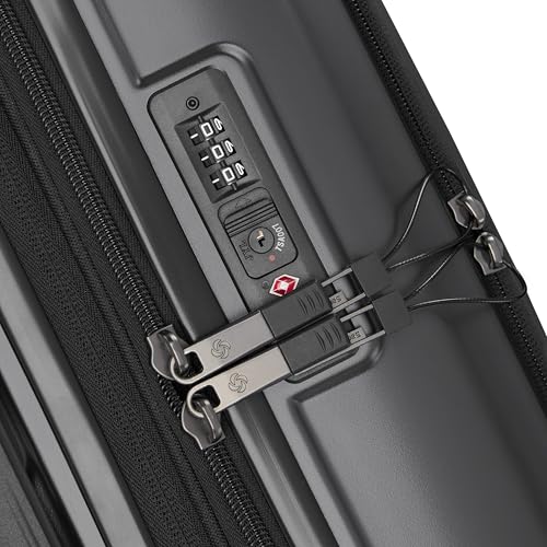 Samsonite Carry-On Pro Front Pocket Hardside Expandable 21-Inch Octiv Luggage: Durable & Impact Resistant, 360° Aero Trac Spinner Wheels