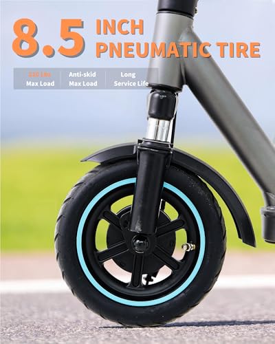 Electric Scooter for Adults, Powerful 500W/1500W Peak Motor, 8.5"/10" Tires, Max 21/28/35 Miles Long Range, Top Speed 19/21/25 MPH, APP