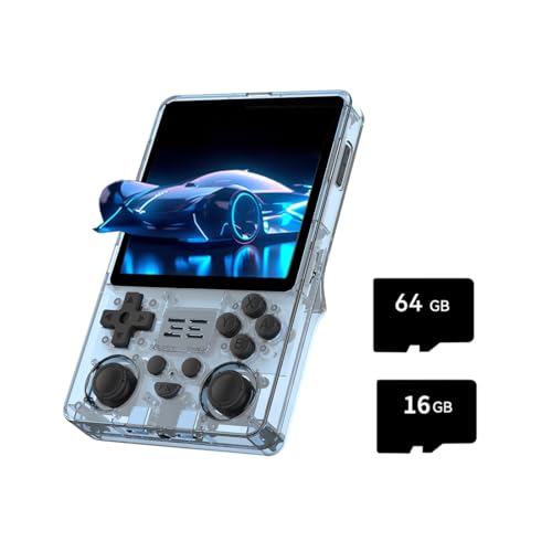 RGB20SX Handheld Game Console with 10000 Gmaes, 4-Inch IPS Open Source Linux Retro Portable Gaming Console