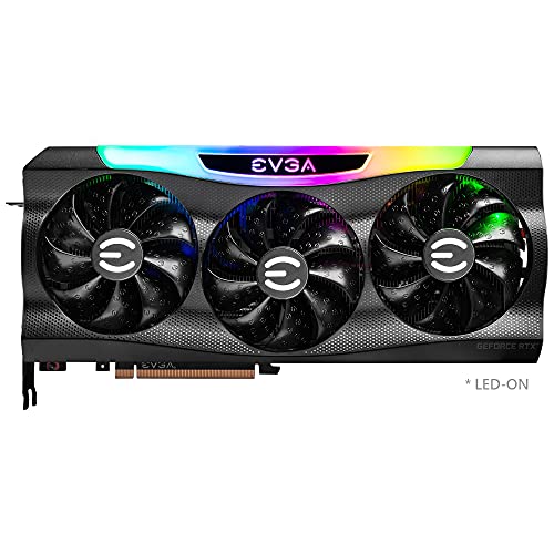 EVGA GeForce RTX 3080 Ti FTW3 ULTRA GAMING, 12G-P5-3967-KR, 12GB GDDR6X, iCX3 Technology, ARGB LED, Metal Backplate