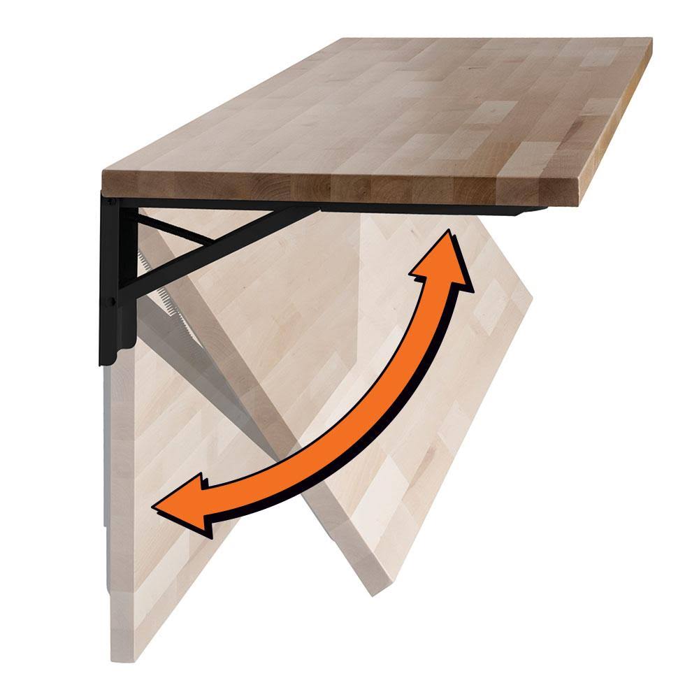 Hardwood Reflections Birch 4 ft. L x 20 in. D x 1.25 in. T Butcher Block Bar Countertop in Clear UV Stain