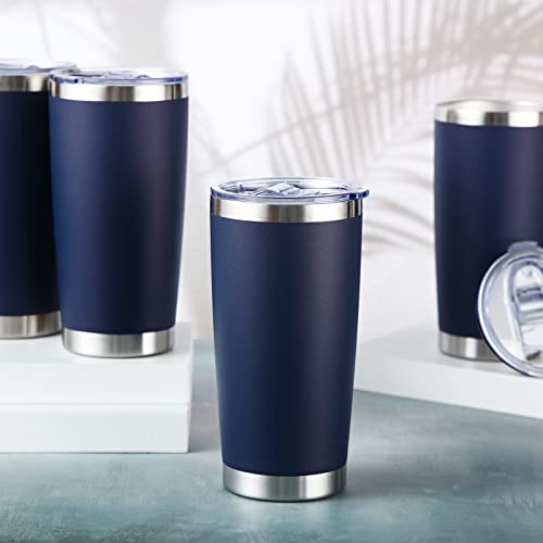 Sieral 36 Packs Stainless Steel Tumbler Bulk with Lid Vacuum Double Wall Insulated Travel Coffee Mug Powder Coated Tumbler Cup for Graduation Wedding