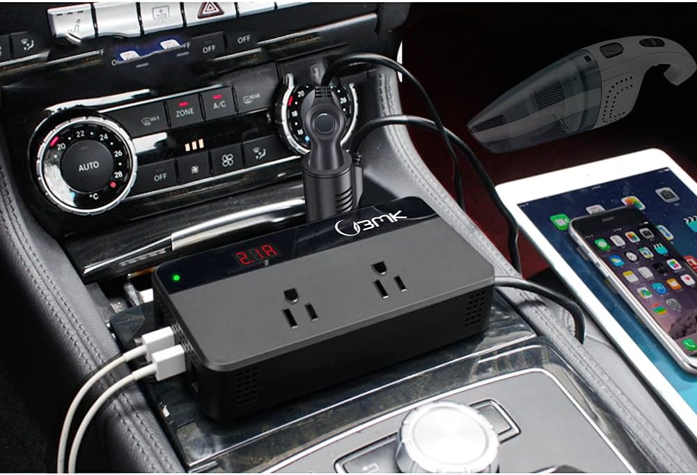 BMK 200W Car Power Inverter