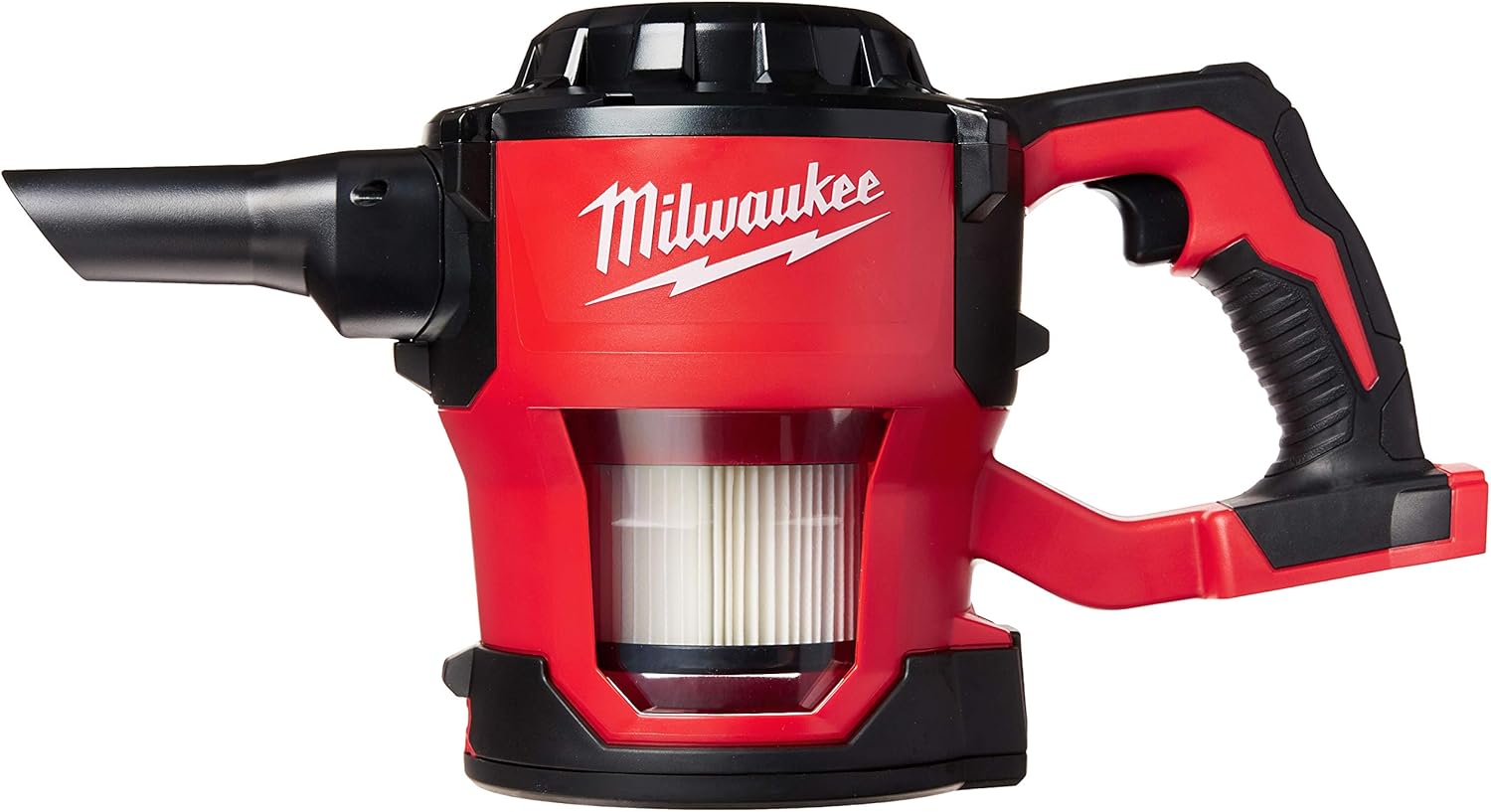 Milwaukee 0882-20 M18 Lithium Ion Cordless Compact 40 CFM Hand Held Vacuum w/ Hose Attachments and Accessories (Batteries Not Included