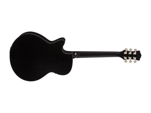 Luna Fauna Phoenix Acoustic Electric Guitar Black