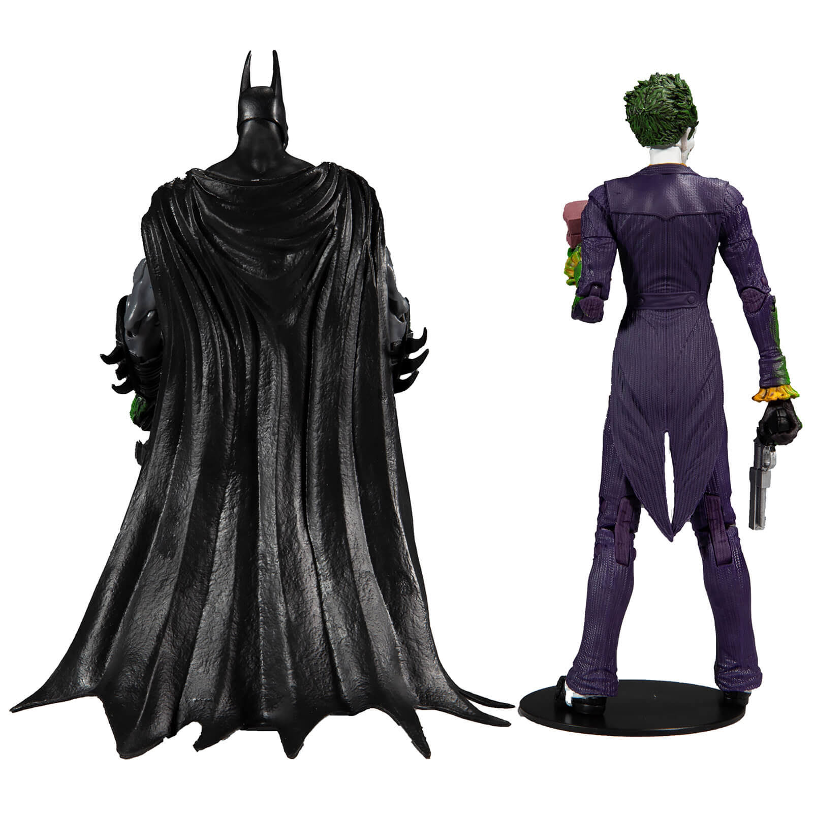Batman Arkham Asylum Batman u0026 Joker 7x22 Action Figure 2-Pack