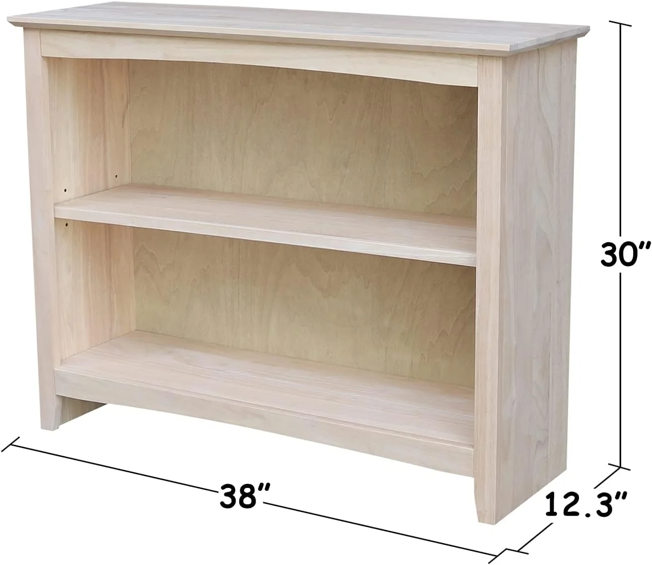Shaker Bookcase - 30 In H
