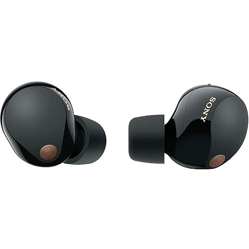 Sony WF-1000XM5 Truly Wireless Bluetooth Noise Canceling Earbuds Headphones with Voice Built in, Black (WF1000XM5/B) + USB Adapter