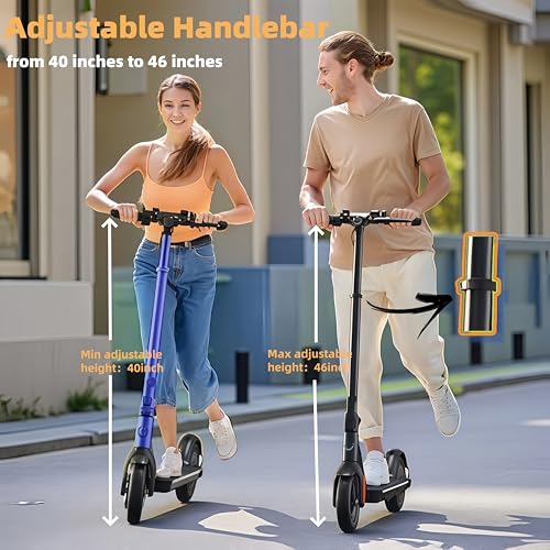 Caroma Electric Scooter, 750/500/350W Motor & 25/20 MPH Speed, Fast Adjustable Electric Scooter for Adults Max 25/20 Miles