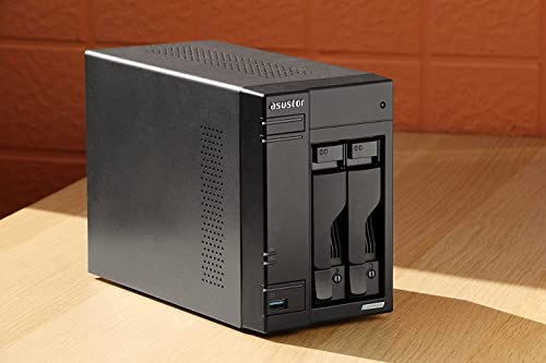 Asustor Lockerstor 4 Gen2 - AS6704T | 4-Bay NAS, Quad-Core 2.0GHz Processor, 4 M.2 NVMe Slots (PCIe 3.0), Dual 2.5GbE, Expandable to 10GbE