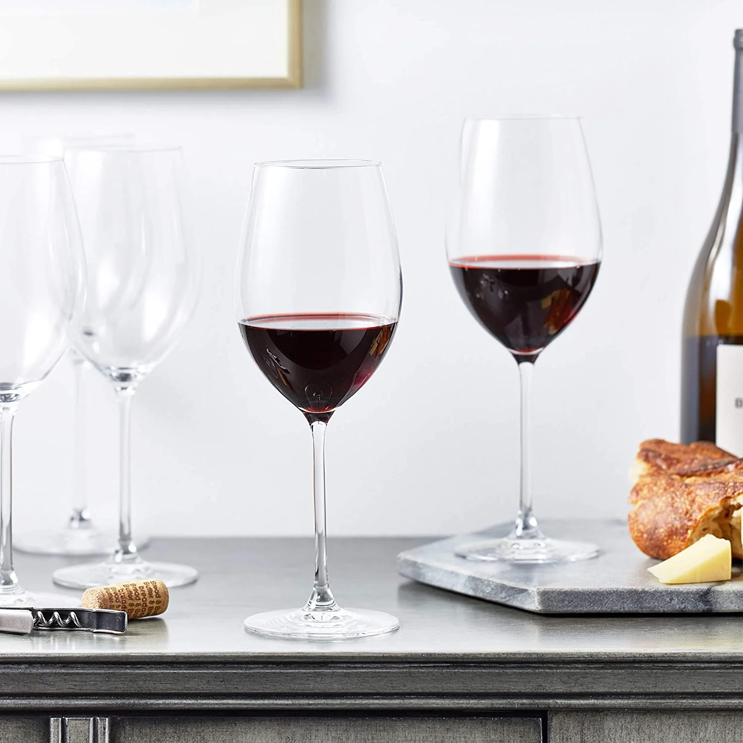 Marquis by Waterford Moments Red Wine 19.5 fl oz Set of 8, Crystalline, Clear