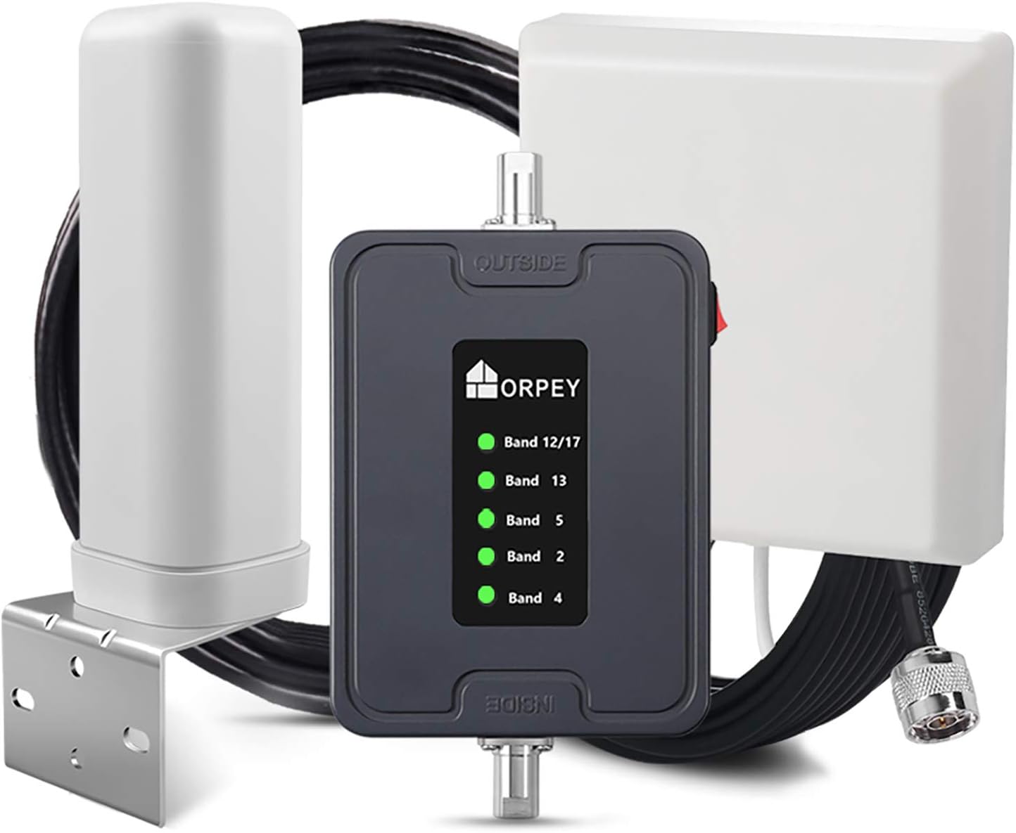 ORPEY Cell Phone Signal Boosters Band 12 13 17, Cell Phone Booster for Home up to 5500 sqft, Cell Signal Booster 4G LTE 5G