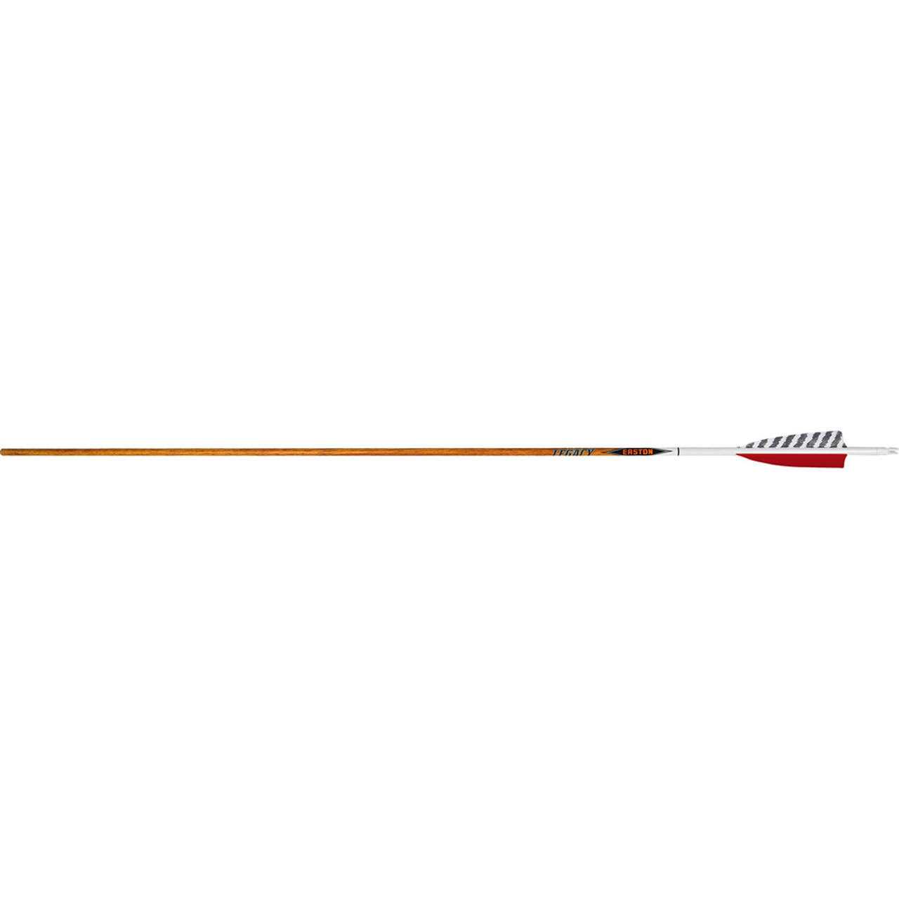 Easton Carbon Legacy Arrows 4 in. Feathers 6 Pk - Sports Supplies Online Store