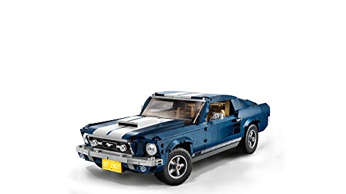 LEGO Creator Expert Ford Mustang 10265 Building Set - Exclusive Advanced Collector's Car Model, Featuring Detailed Interior, V8 Engine