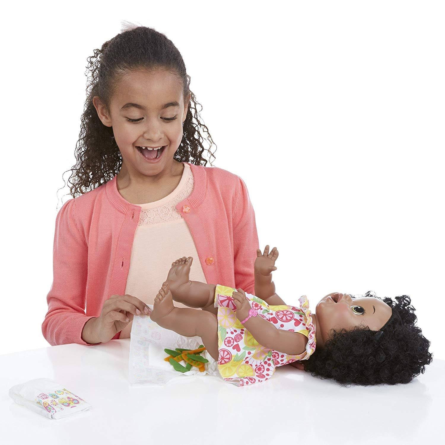 Baby Alive Super Snacks Snackin Sara African American