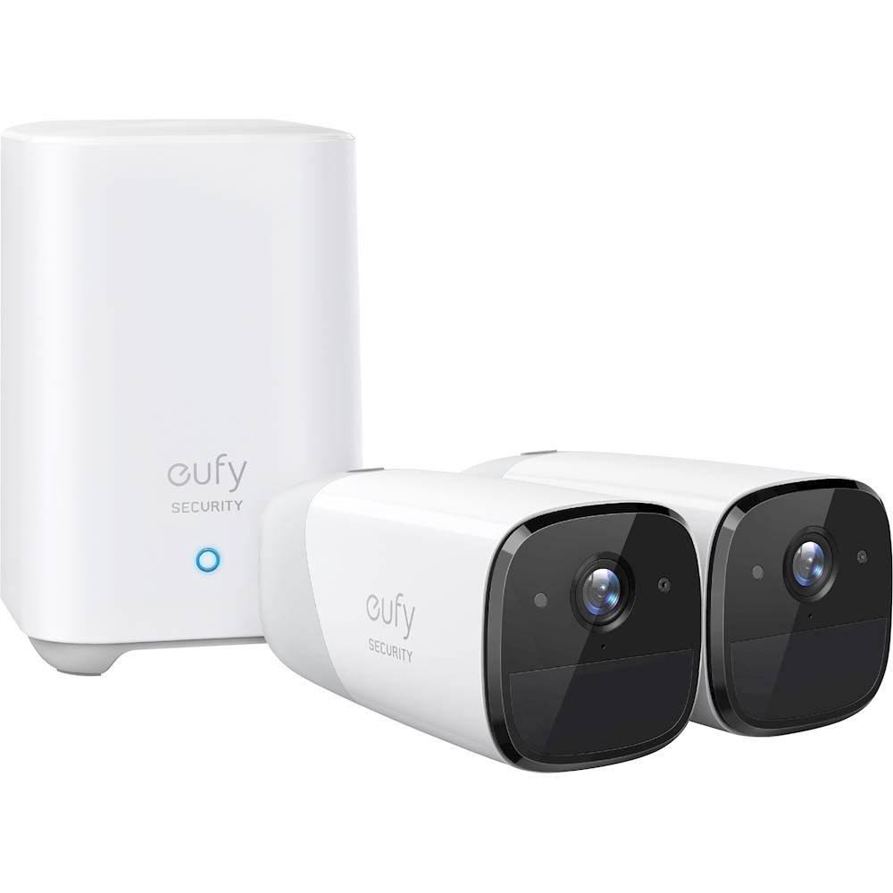 Eufy eufyCam 2 Network Camera - Outdoor, indoor - Weatherproof - 1080p - Day/Night - 2 Pack