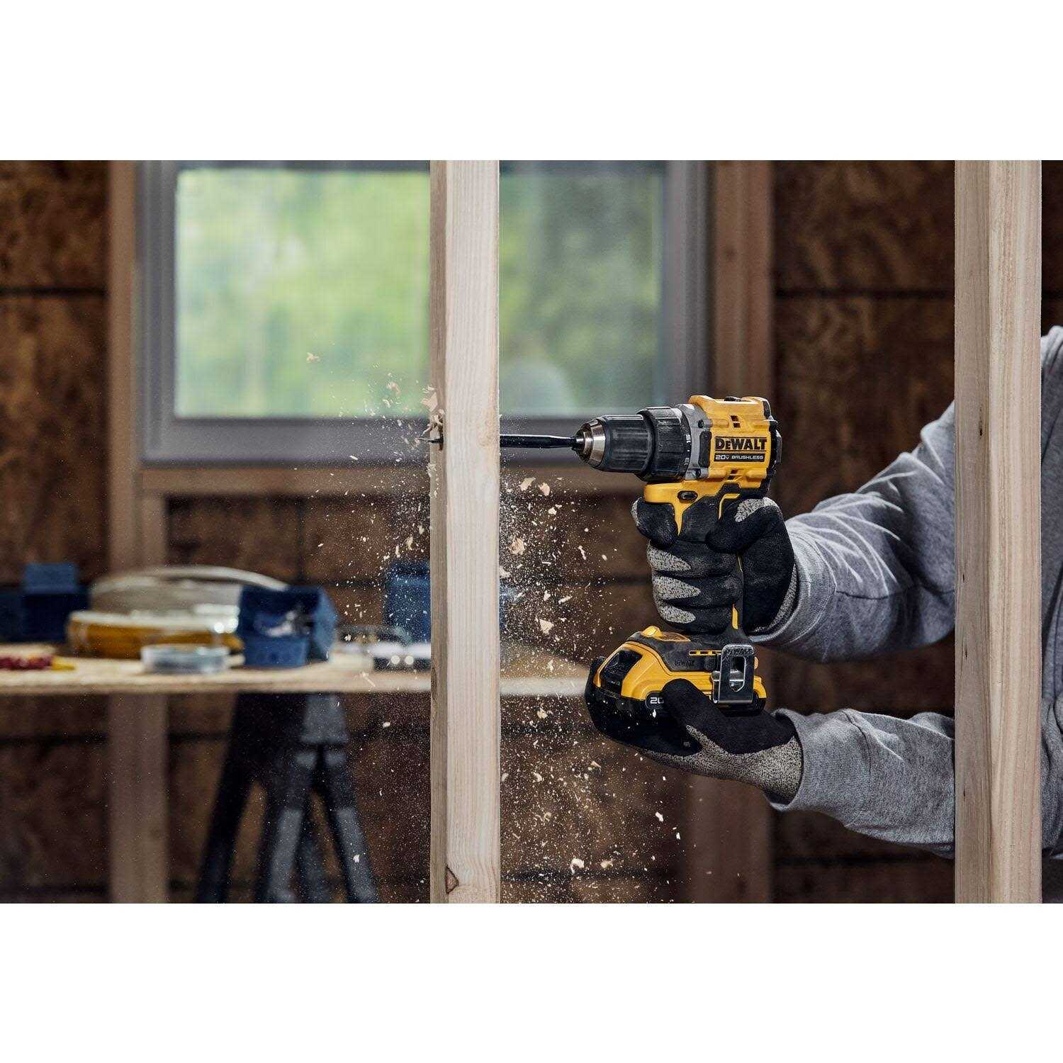 Dewalt DCD794D1 ATOMIC Compact SERIES 20V MAX Brushless Cordless 1/2 in. Drill/Driver Kit - Shop Hardware Tools Online Store