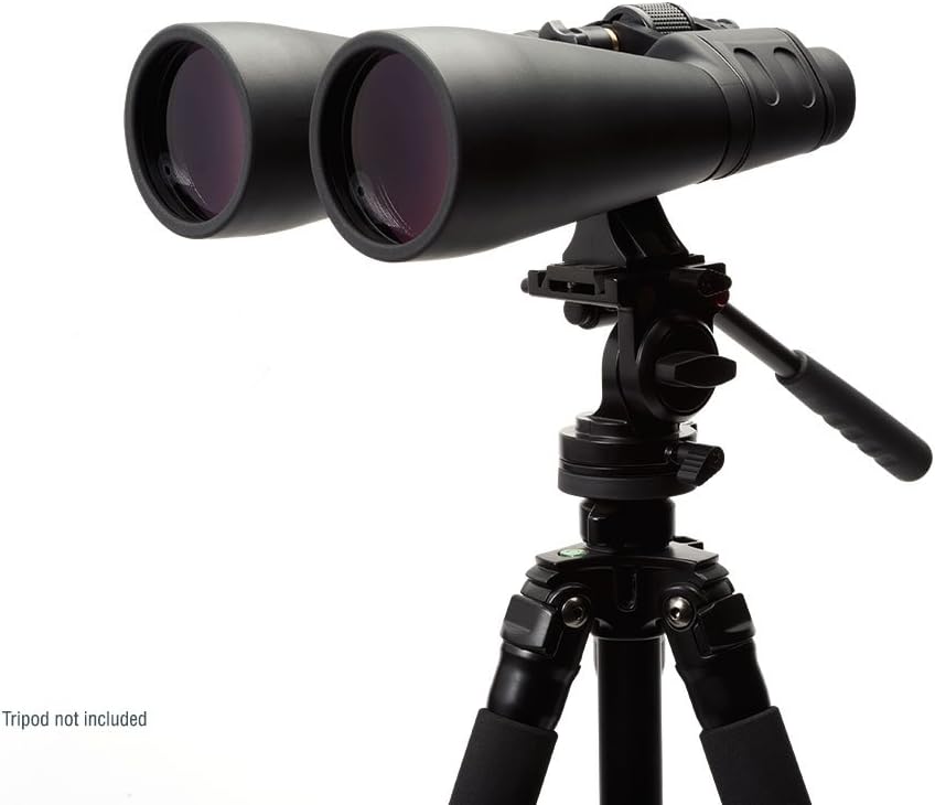 Zhumell 25x100 Tachyon Astronomy Binoculars with Case, Black