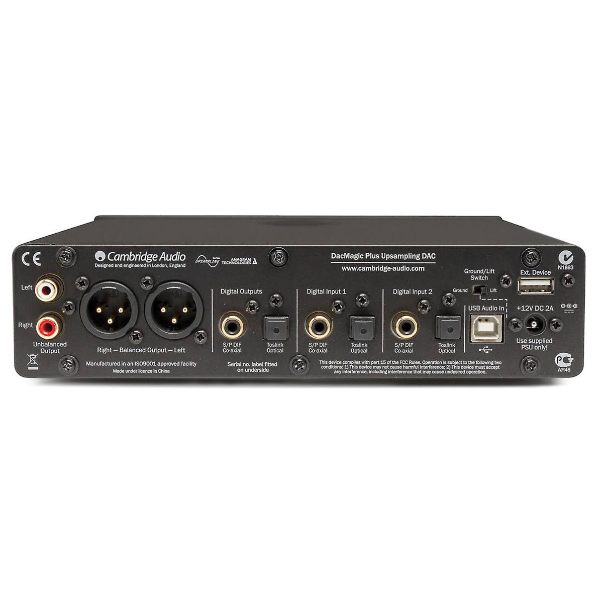 Cambridge Audio DacMagic Plus 24/192 DAC Black C10424K