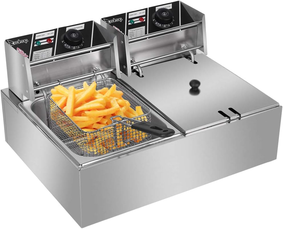 5000W Electric Commercial Deep Fryer