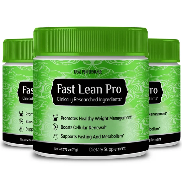 Fast Lean Pro Powder, Fast Lean Supplement - Maximum Strength Reviews (3 Pack) - Kansas Nuitrition - HNZSDS