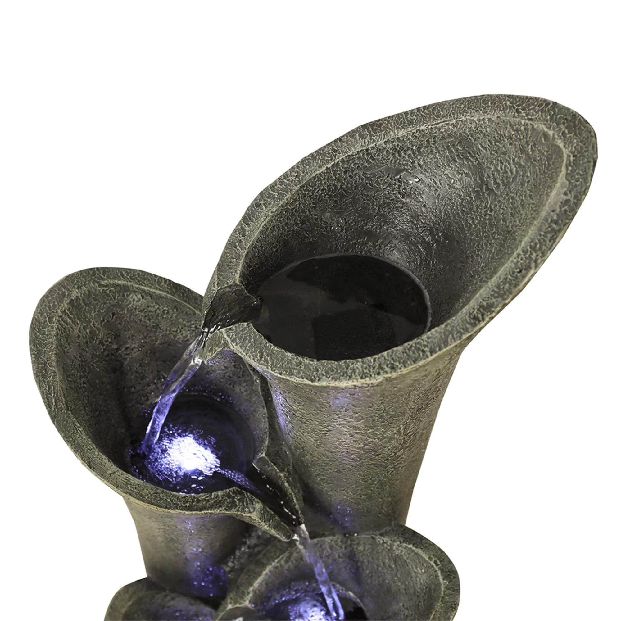 Genest Resin Fountain with LED Light - Radiant Selections