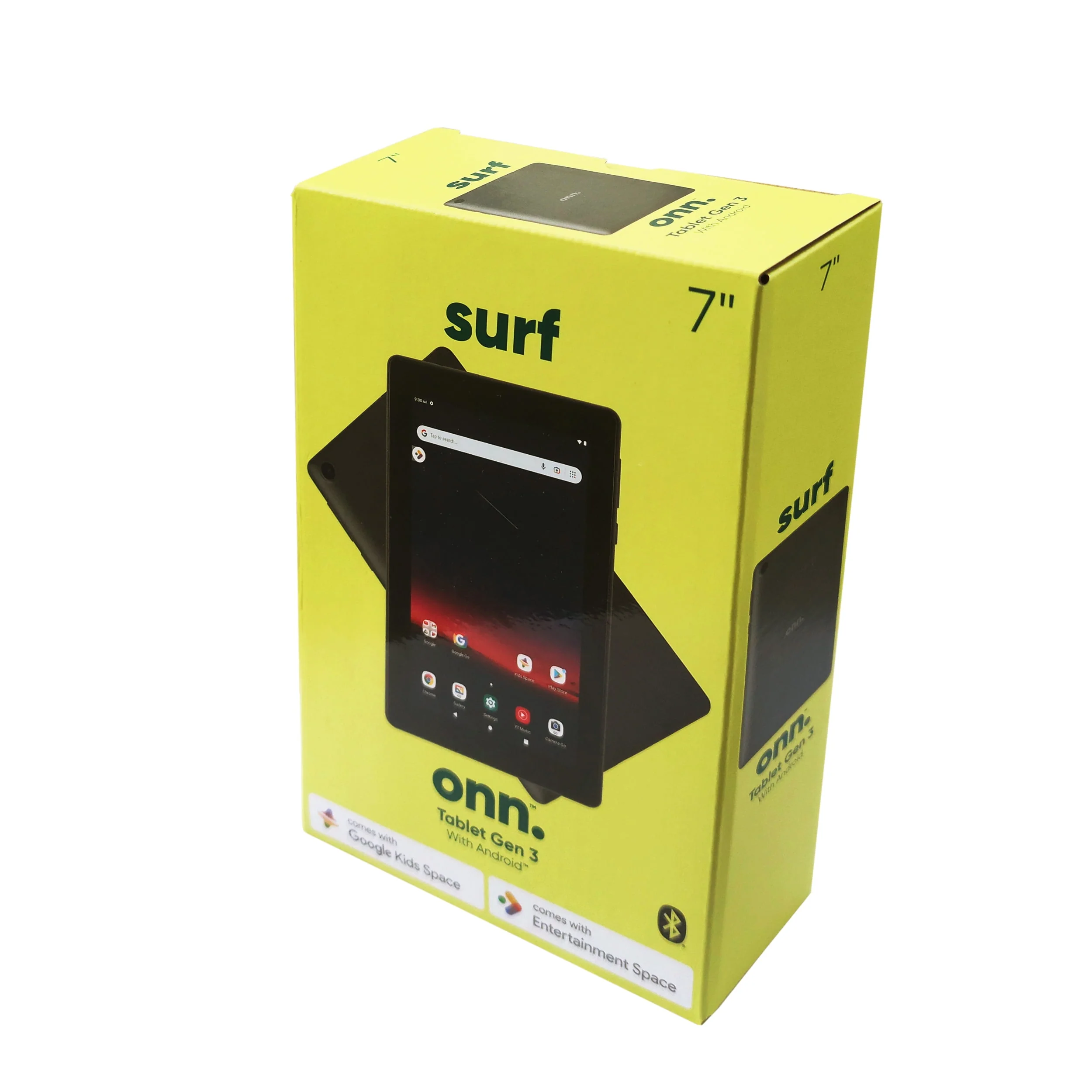 onn. 7 Tablet, 32GB (2022 Model) , 2.0 GHz Quad-Core Processor, Charcoal