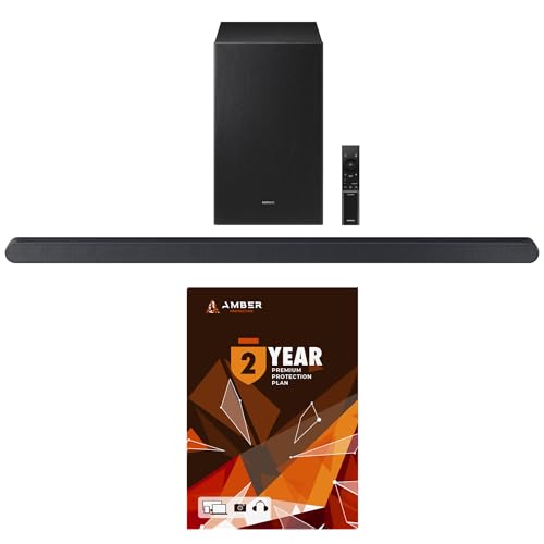 Samsung HW-S61D 5.0 Ch All-in-one Wireless Dolby Atmos Soundbar with 2 Year Amber Protection Plan (2024)