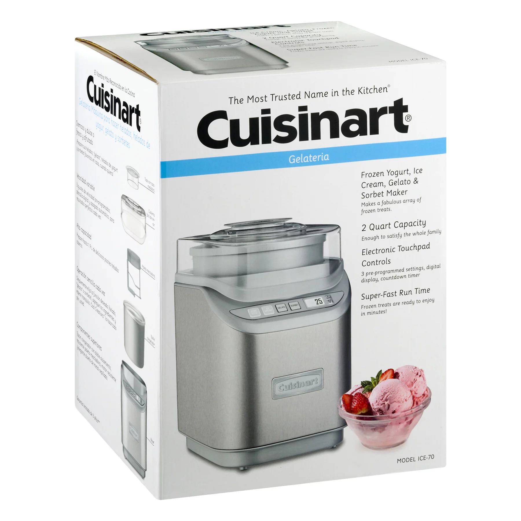 Cuisinart Cool Creations Ice Cream Maker, Silver