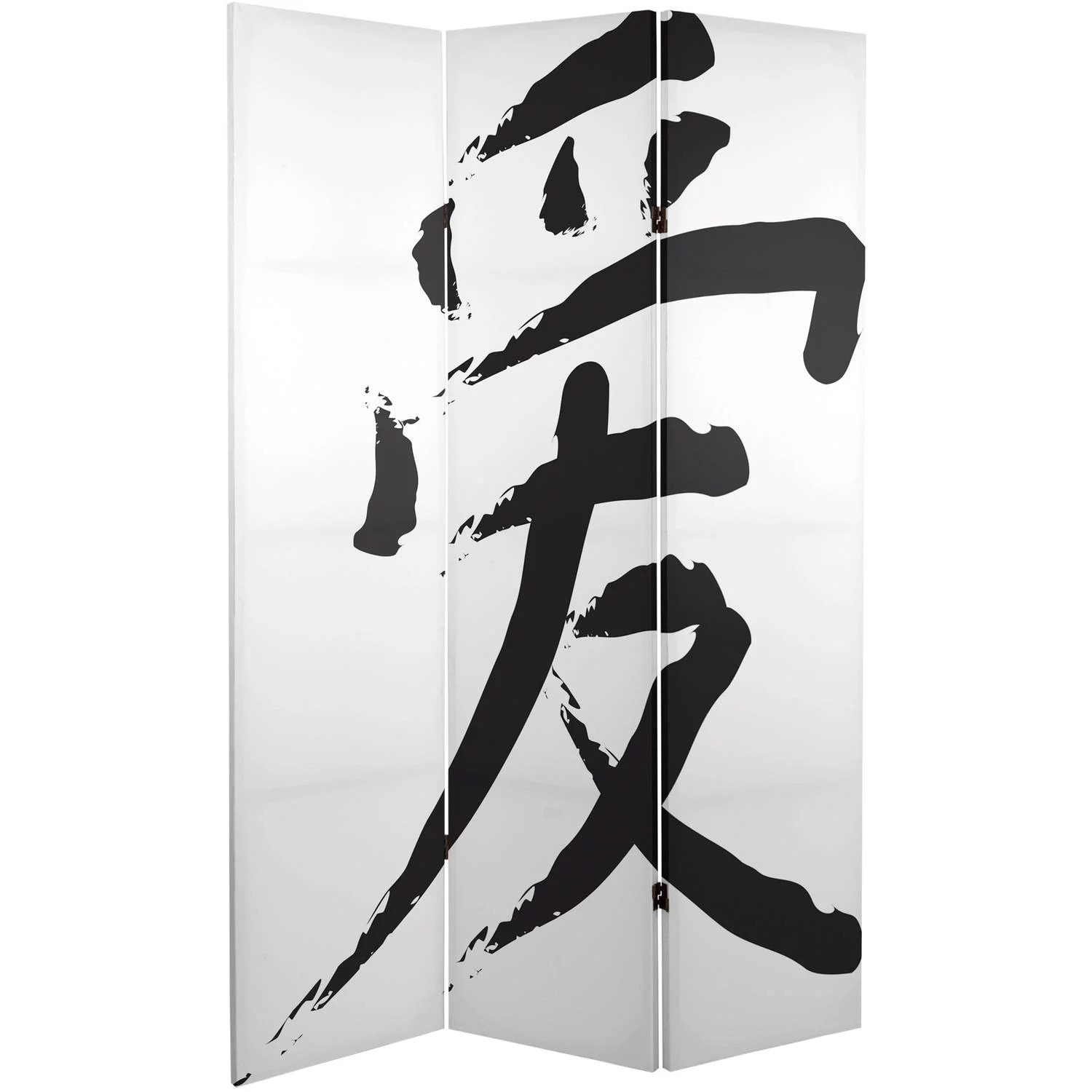 Oriental Furniture 6 ft. Tall Cherry Blossoms Canvas Room Divider - 3 Panel