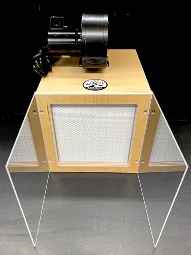 Bonsai 12"x12" 99.99% HEPA Horizontal Laminar Flow Hood for Mushrooms/Mycology 110V