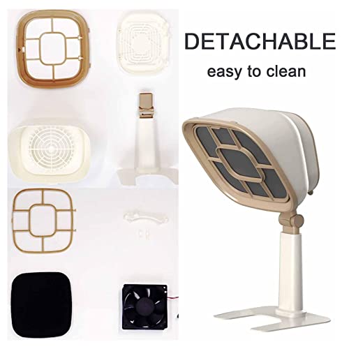 Desktop Cooker Hood, Mini ​Household Extractor Hood, Portable 3200 RPM Extractor Hood, Height Angle Adjustment, Easy To Clean, Extractor Fan for Home