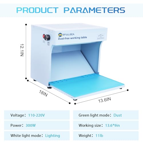 Laminar Flow Hood Mycology Vertical Laminar Flow Clean Bench Workstation for Phone LCD Repair Tissue Culture Seedlings - H-E-P-A Filter