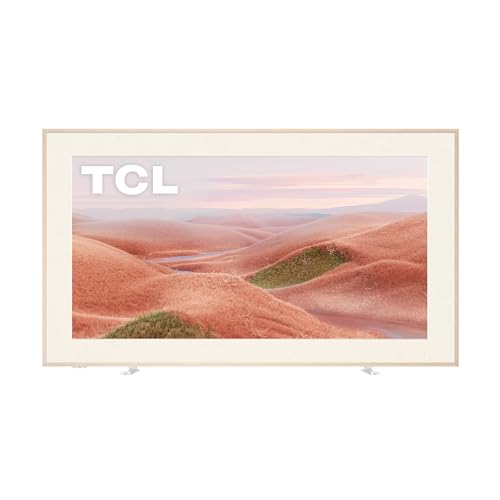 TCL 55-Inch Class QLED 4K Smart NXTFRAME TV with Google TV (55A300W, 2024 Model) Dolby Vision HDR & Dolby Atmos